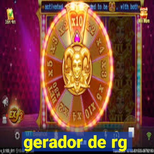 gerador de rg